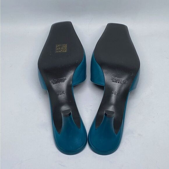 JIL SANDER Square Toe Leather Pumps size 36.5 - Picture 12 of 13